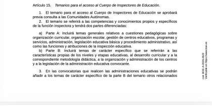 Reunión con la Subdirectora General de la Inspección de Educación del Ministerio de Educación, Formación Profesional y Deportes
